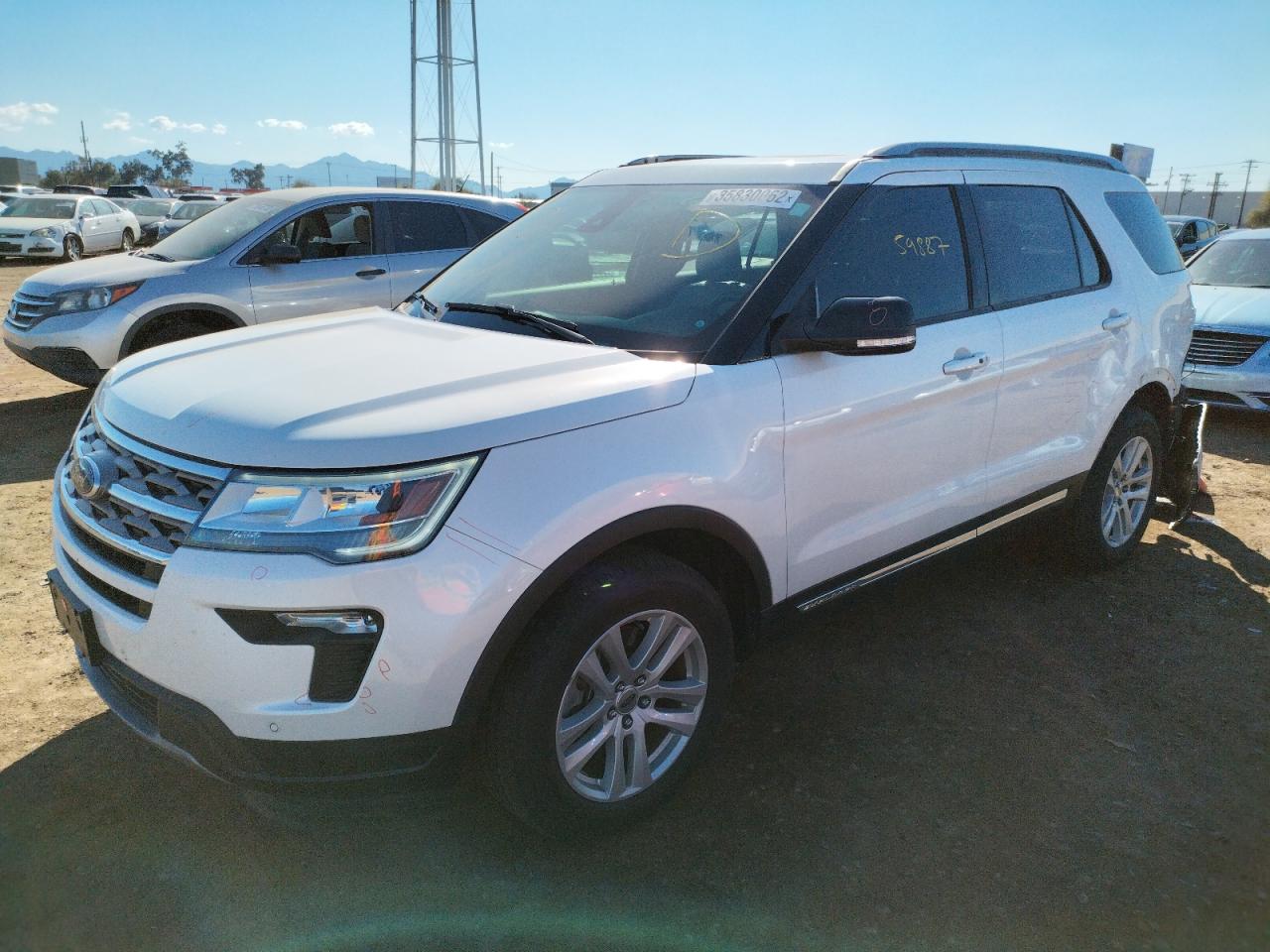 Photo 2 from auction – 2018 FORD EXPLORER X with VIN 1FM5K8D89JGB94823