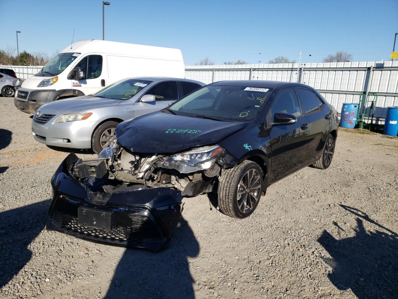 Photo 2 from auction – 2017 TOYOTA COROLLA L with VIN 5YFBURHE0HP573905