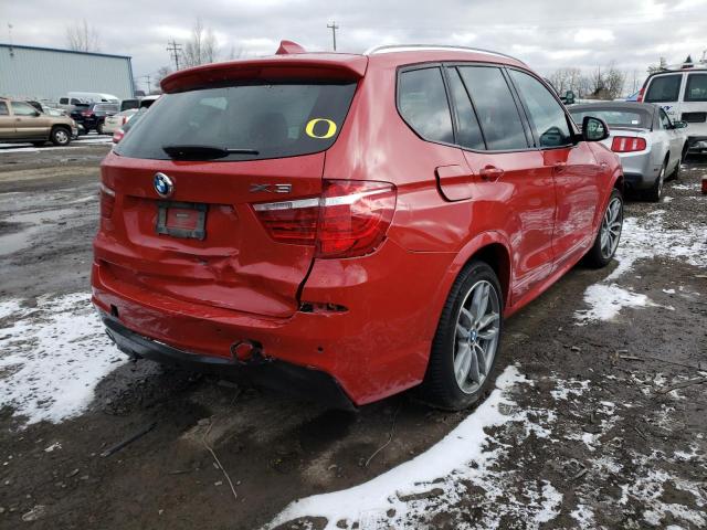 Photo 4 from auction – 2016 BMW X3 XDRIVE2 with VIN 5UXWY3C59G0F84325