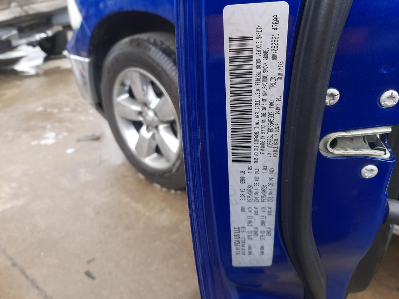 Photo 10 from auction – 2019 RAM 1500 CLASS with VIN 1C6RR6LT6KS545933