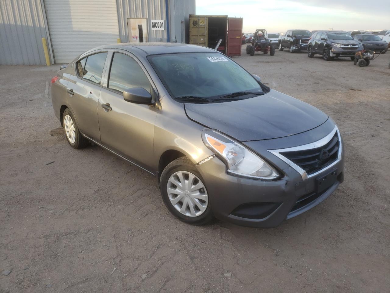 NISSAN VERSA S 2019 with VIN 3N1CN7AP9KL838832 - Photo from auction