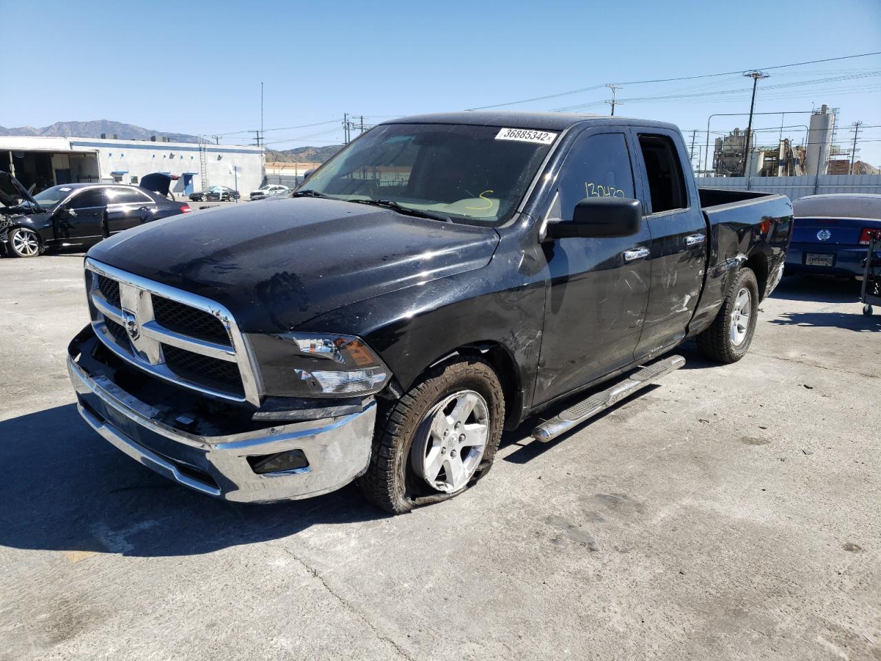Photo 2 from auction – 2012 DODGE RAM 1500 S with VIN 1C6RD6GP8CS225445
