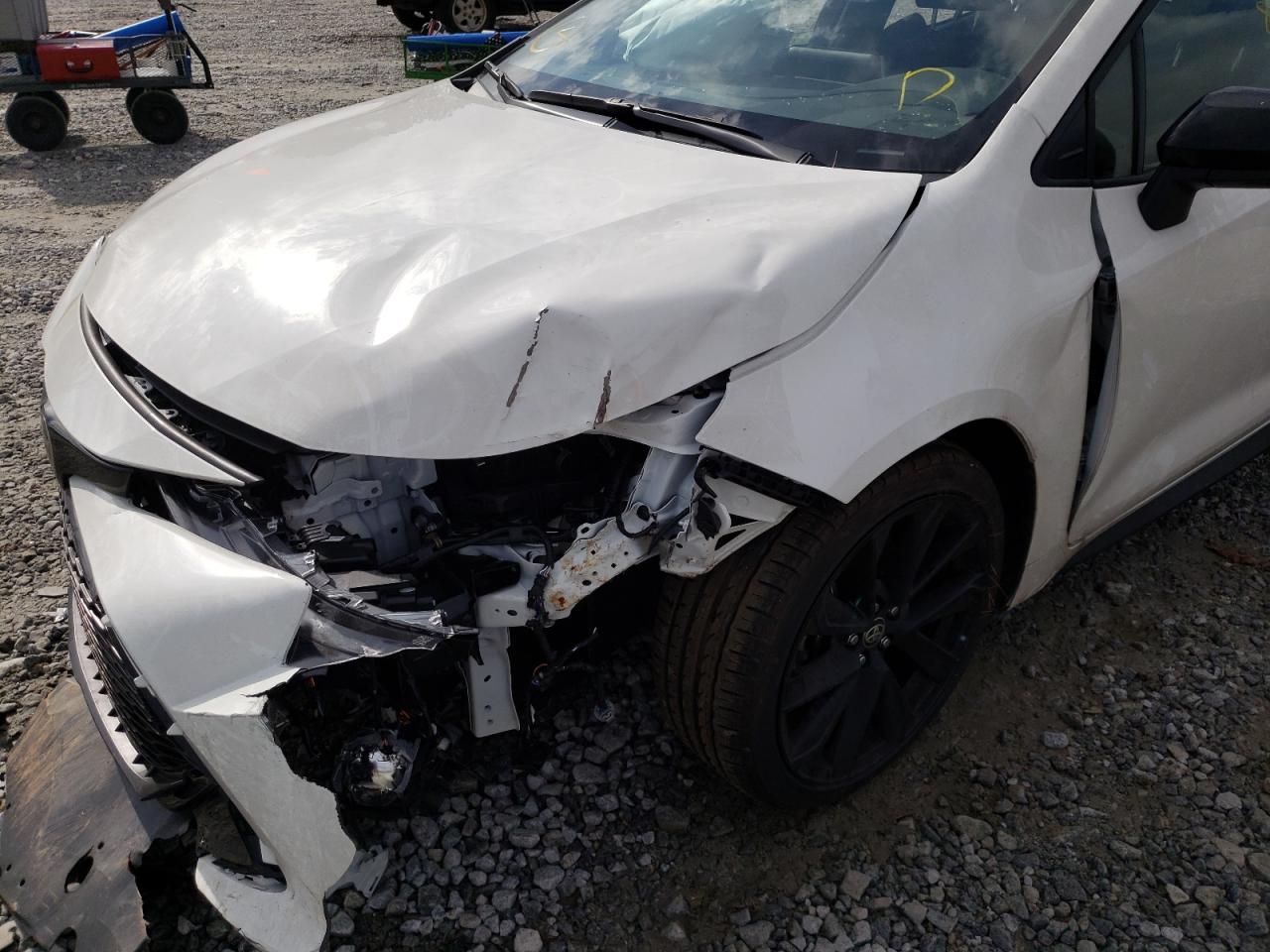 Photo 9 from auction – 2022 TOYOTA COROLLA SE with VIN JTND4MBE0N3158202