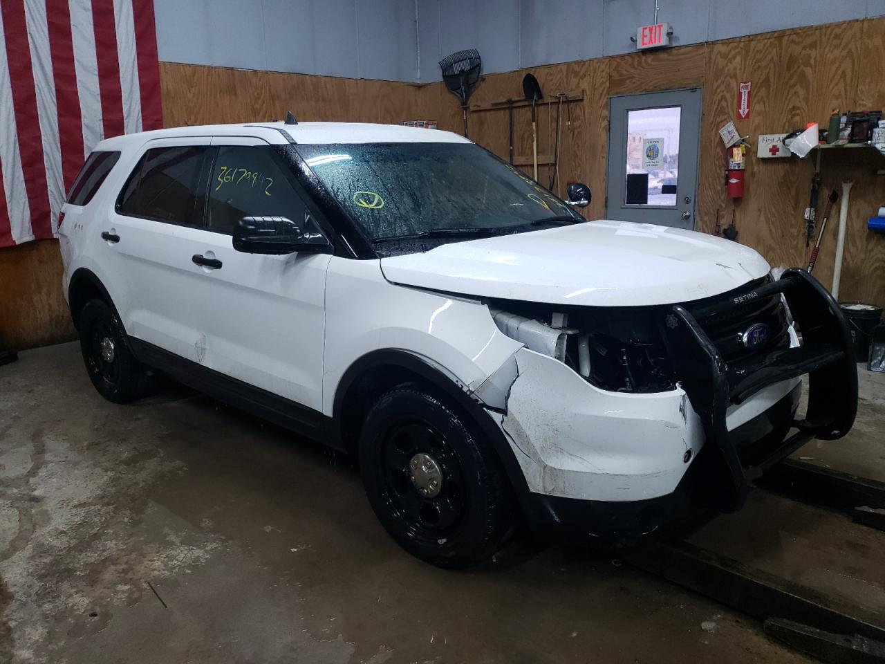FORD EXPLORER P 2015 with VIN 1FM5K8AR7FGA88536 - Photo from auction