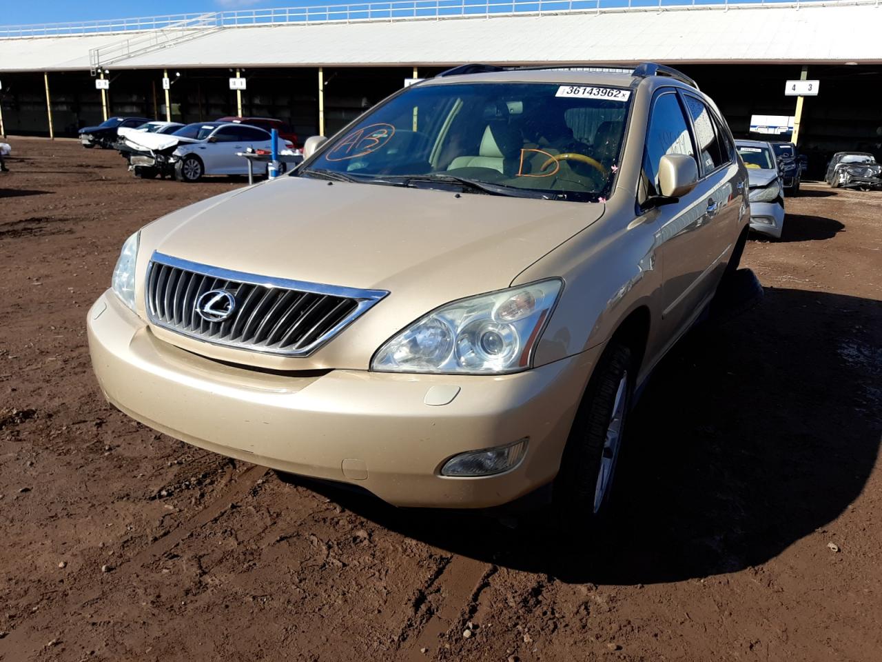 Photo 2 from auction – 2009 LEXUS RX 350 with VIN 2T2GK31U09C067062