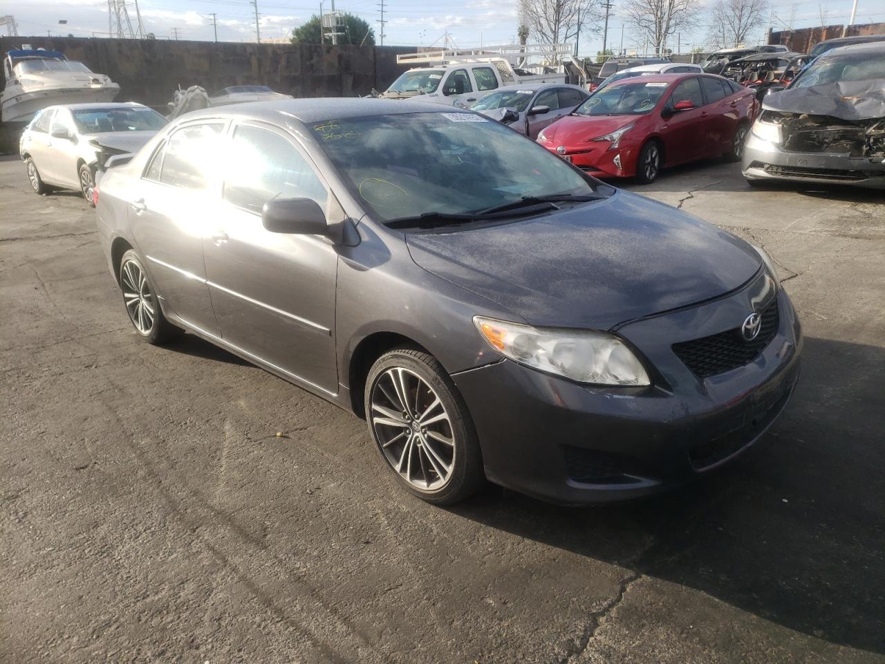 TOYOTA COROLLA BA 2009 with VIN JTDBL40E999054800 - Photo from auction