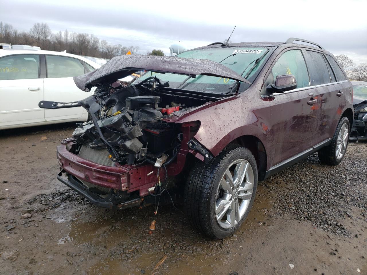Photo 2 from auction – 2011 FORD EDGE LIMIT with VIN 2FMDK3KC9BBB20980