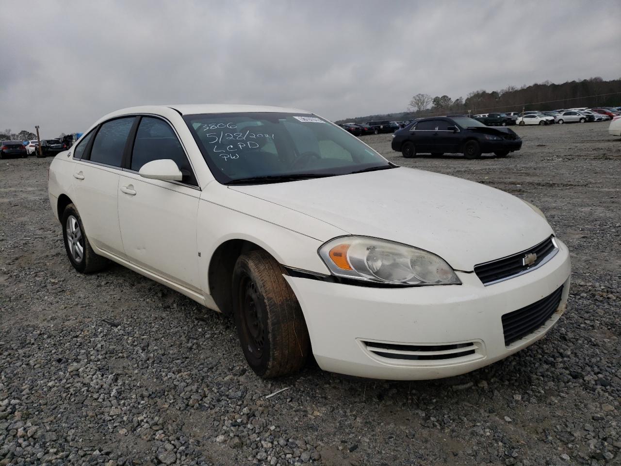 CHEVROLET IMPALA LS 2008 with VIN 2G1WB55K681233806 - Photo from auction