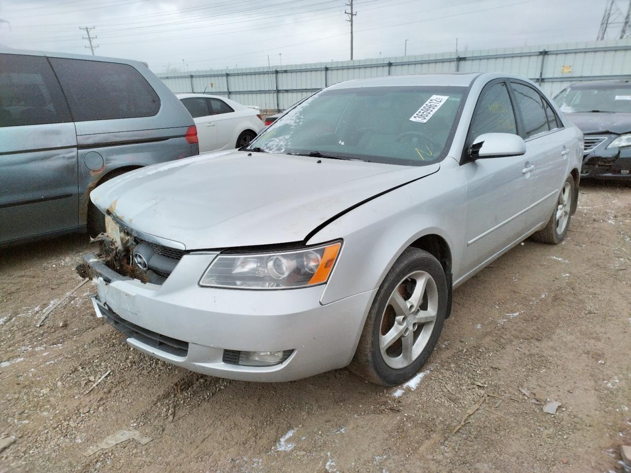 Photo 2 from auction – 2008 HYUNDAI SONATA SE with VIN 5NPEU46F68H363057