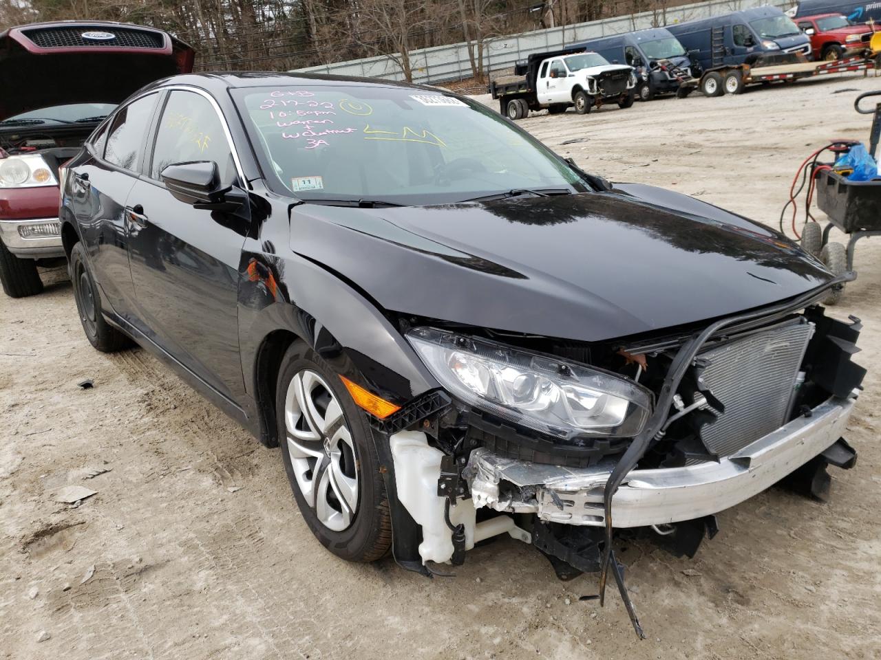 HONDA CIVIC LX 2018 with VIN 19XFC2F57JE208014 - Photo from auction