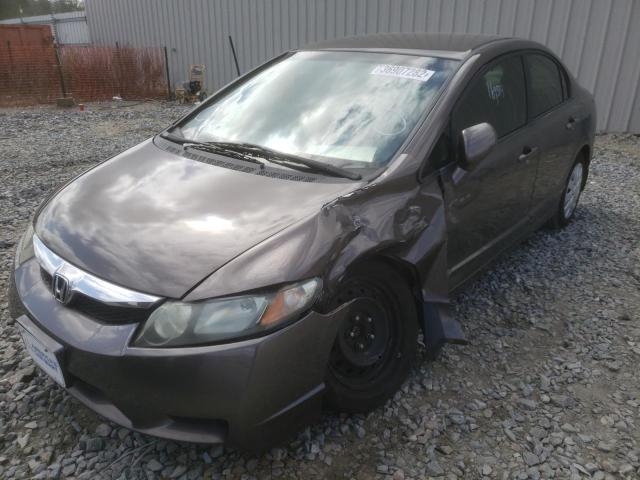 Photo 9 from auction – 2011 HONDA CIVIC LX with VIN 2HGFA1F57BH531986