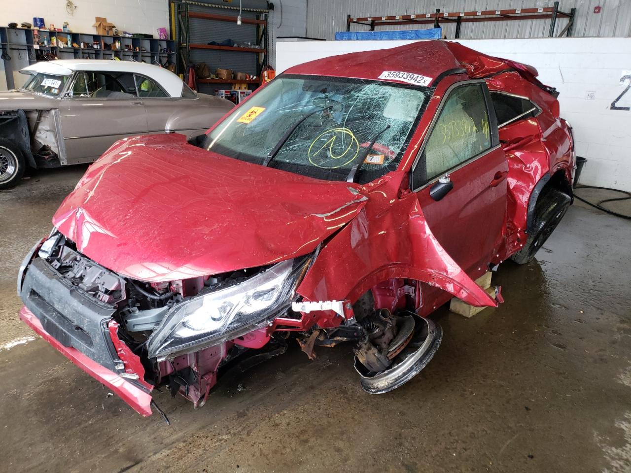 Photo 2 from auction – 2018 MITSUBISHI ECLIPSE CR with VIN JA4AT4AA2JZ042932