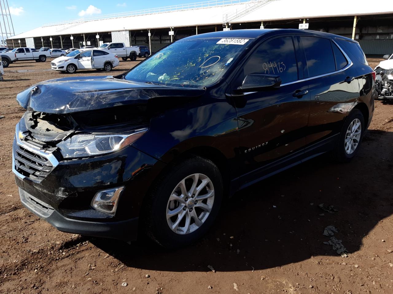 Photo 2 from auction – 2018 CHEVROLET EQUINOX LT with VIN 2GNAXJEVXJ6231403