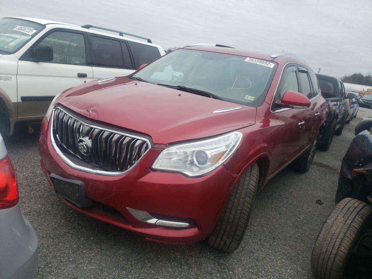 Photo 2 from auction – 2013 BUICK ENCLAVE with VIN 5GAKVCKD9DJ267148