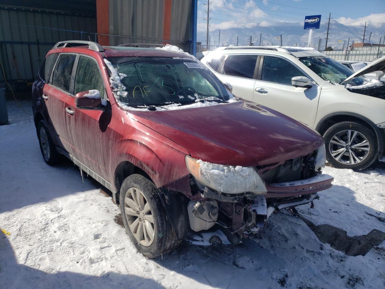 SUBARU FORESTER L 2012 with VIN JF2SHAEC2CH462139 - Photo from auction
