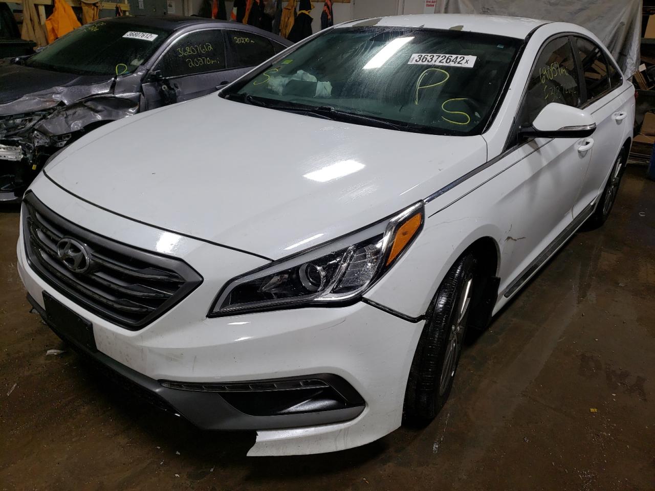 Photo 2 from auction – 2017 HYUNDAI SONATA SPO with VIN 5NPE34AF3HH449470