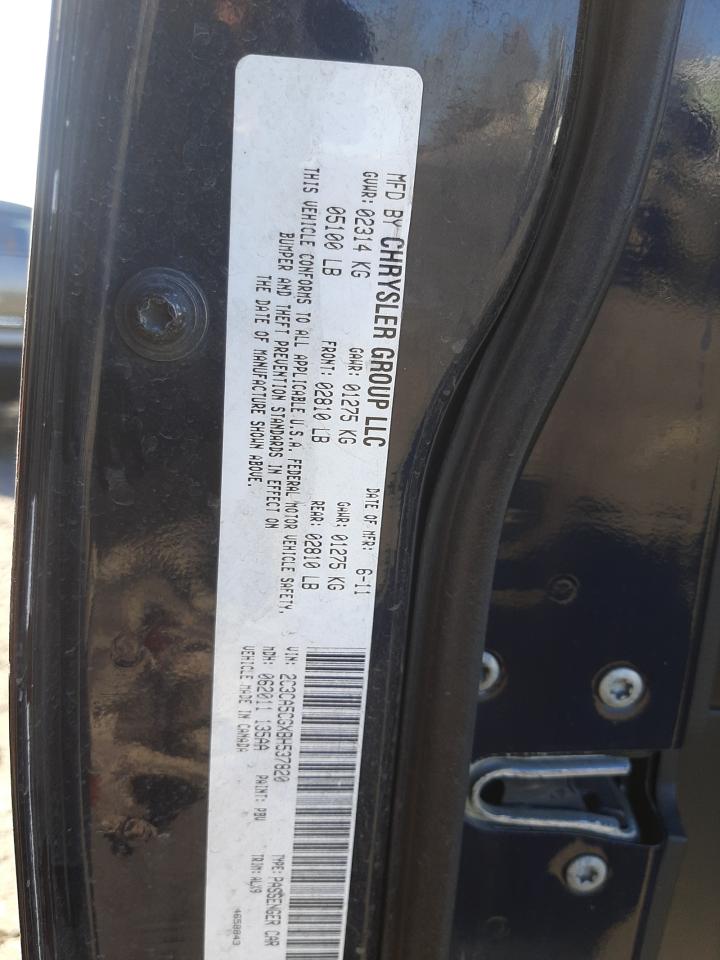Photo 10 from auction – 2011 CHRYSLER 300 LIMITE with VIN 2C3CA5CGXBH537820