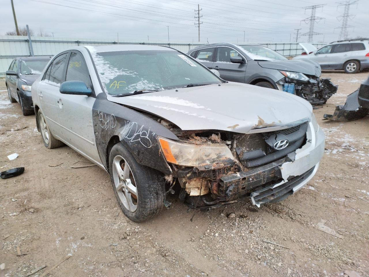 Photo 1 from auction – 2008 HYUNDAI SONATA SE with VIN 5NPEU46F68H363057