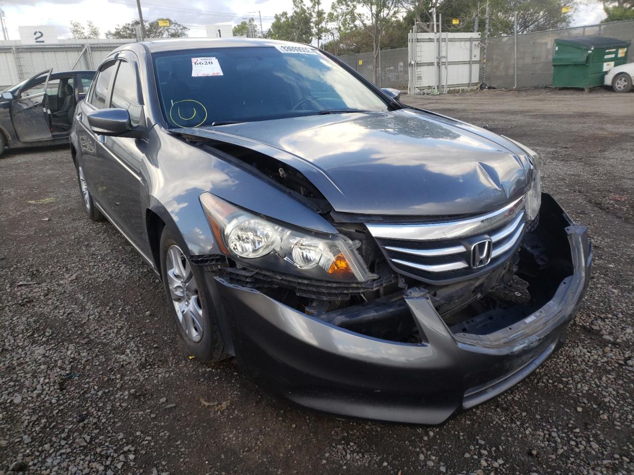 HONDA ACCORD 2012 with VIN 1HGCP2F68CA147151 - Photo from auction