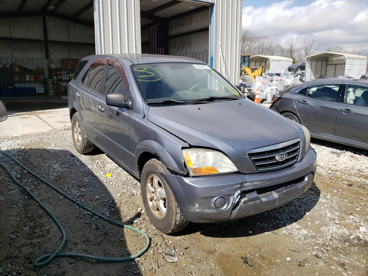 KIA SORENTO EX 2008 with VIN KNDJD735085802510 - Photo from auction