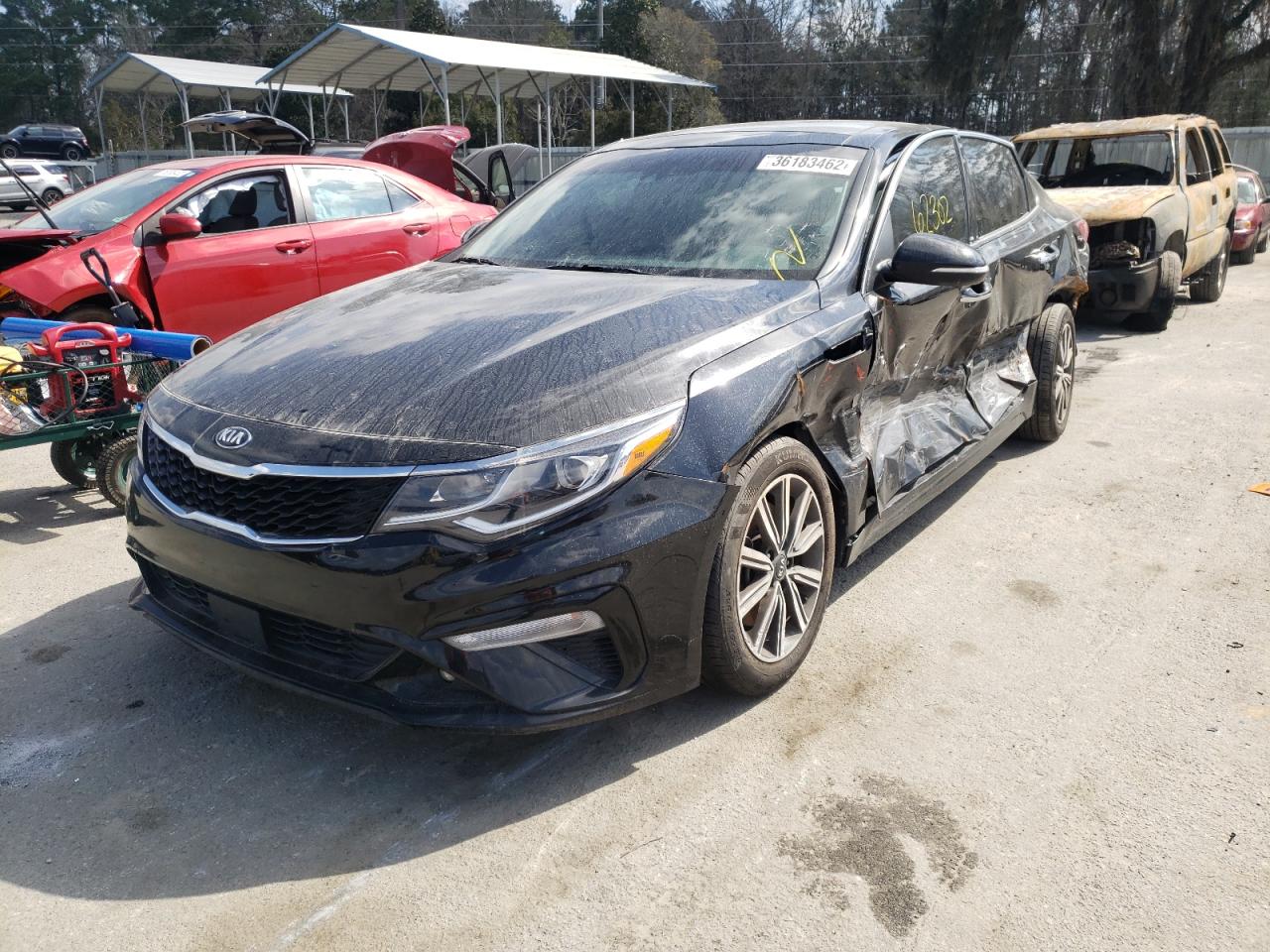 Photo 2 from auction – 2019 KIA OPTIMA EX with VIN 5XXGU4L19KG331420