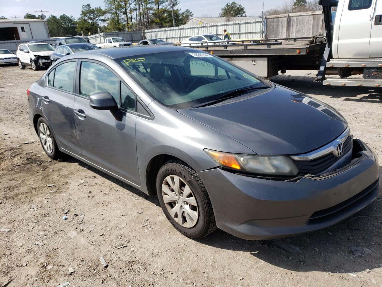 صورة رقم 1 من المزاد - 2012 HONDA CIVIC LX مع VIN 19XFB2F55CE062833