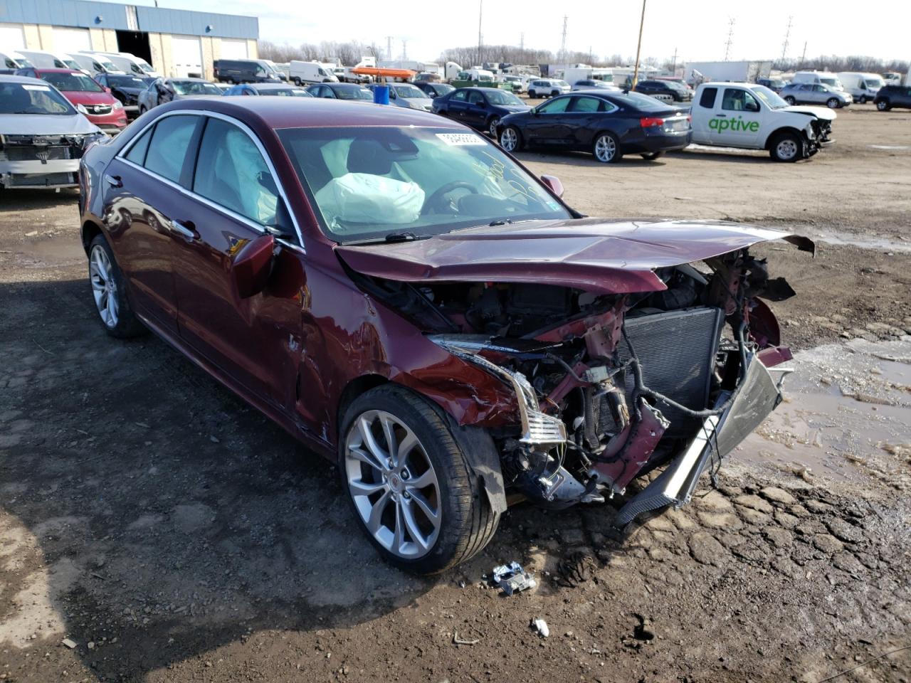 CADILLAC ATS PERFOR 2014 with VIN 1G6AJ5SX3E0180593 - Photo from auction
