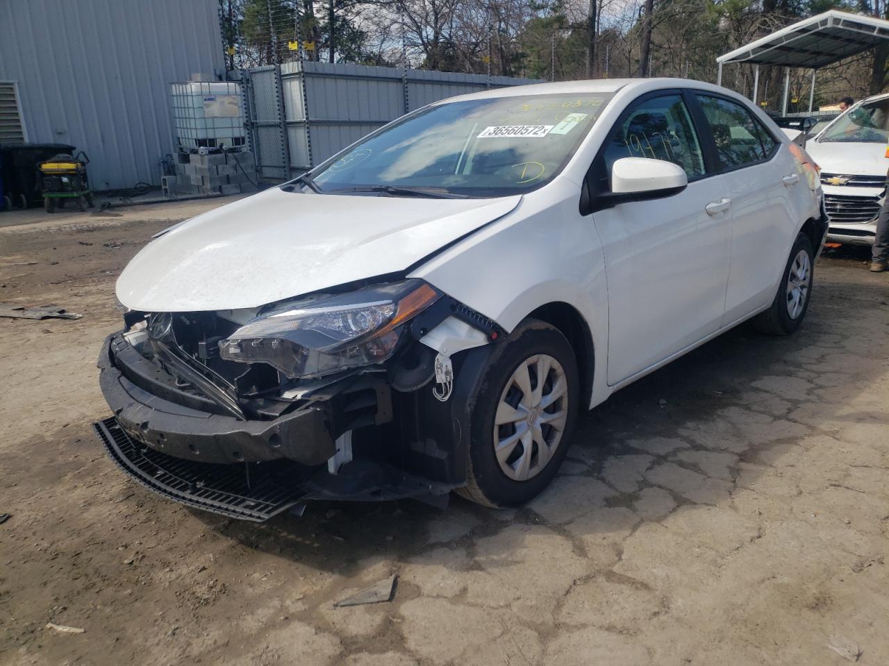 Photo 2 from auction – 2017 TOYOTA COROLLA L with VIN 2T1BURHE2HC784037