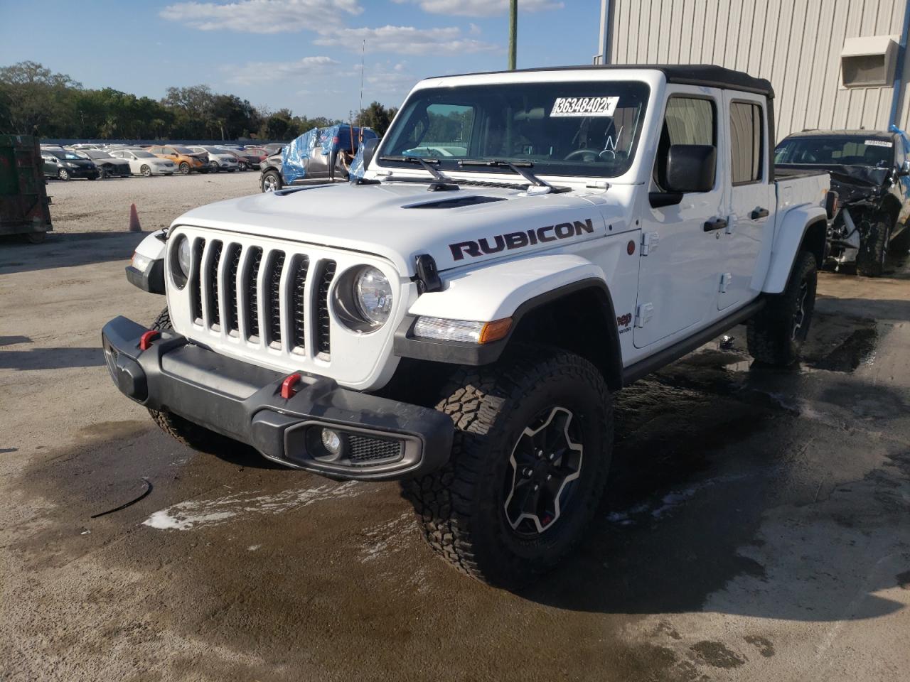 Photo 2 from auction – 2021 JEEP GLADIATOR with VIN 1C6JJTBG1ML621188