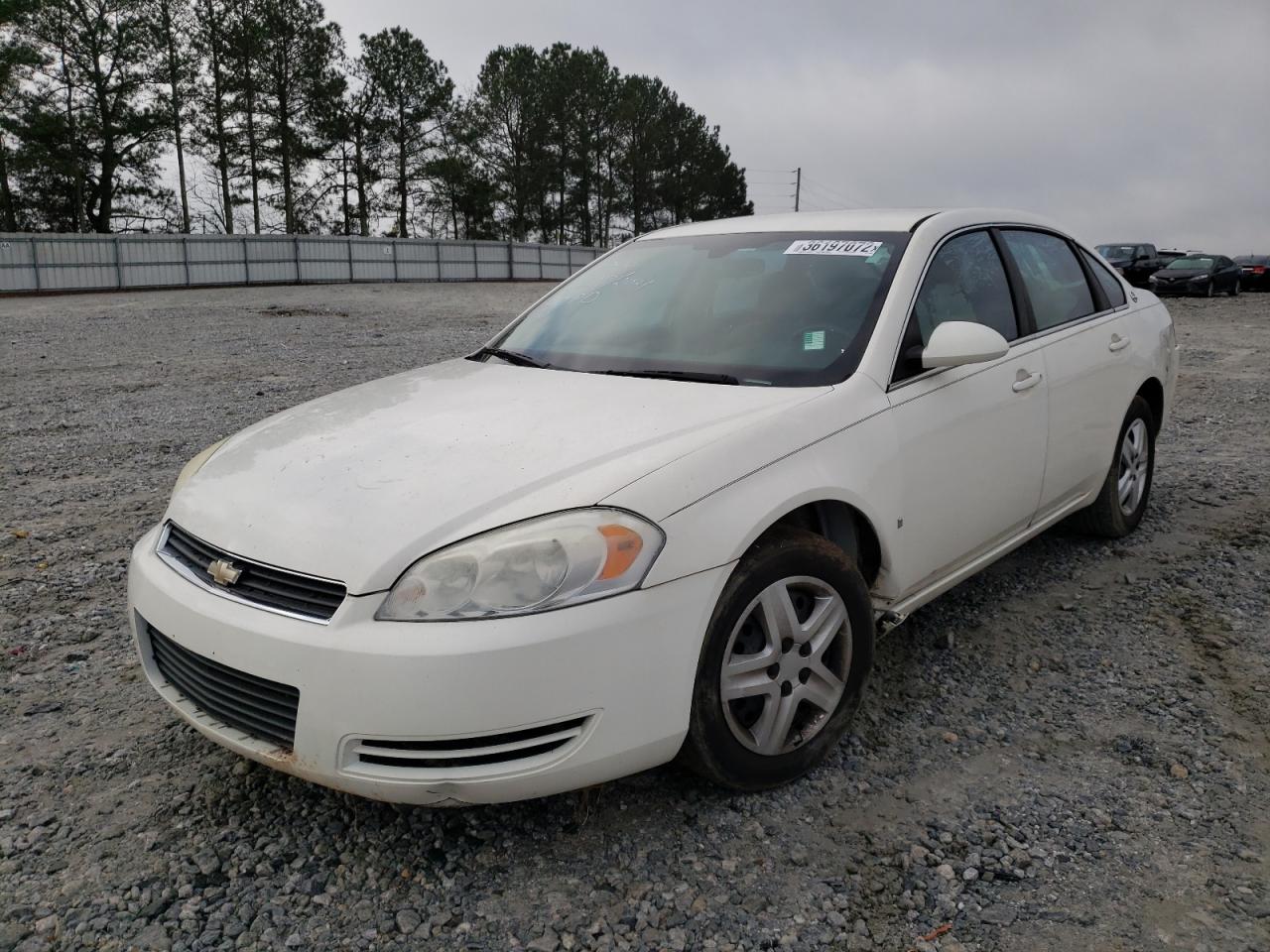 Photo 2 from auction – 2008 CHEVROLET IMPALA LS with VIN 2G1WB55K681233806