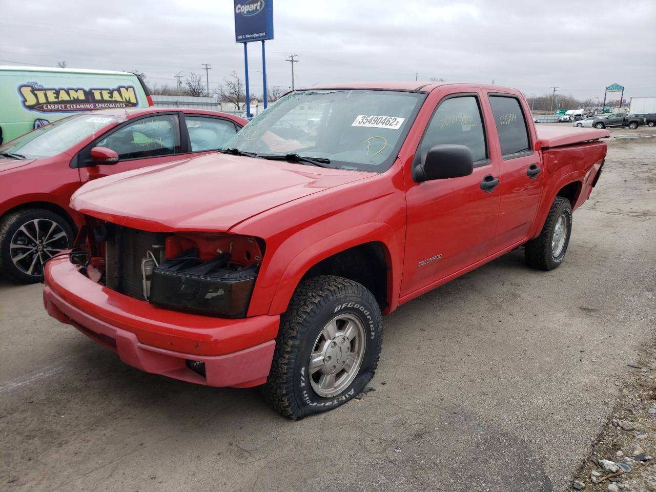 Photo 2 from auction – 2004 CHEVROLET COLORADO with VIN 1GCDT138748213258