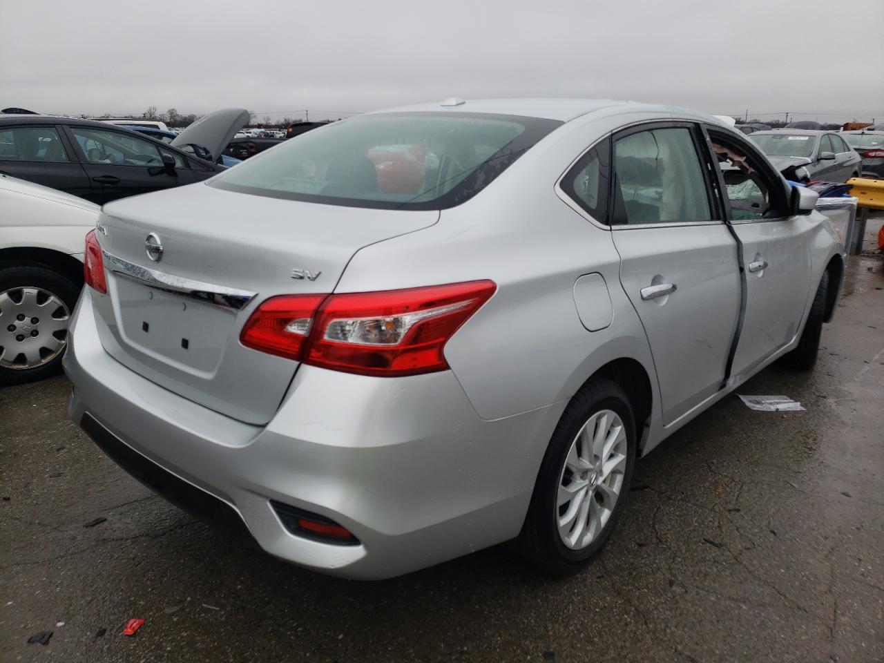 Photo 4 from auction – 2019 NISSAN SENTRA S with VIN 3N1AB7AP2KY427873