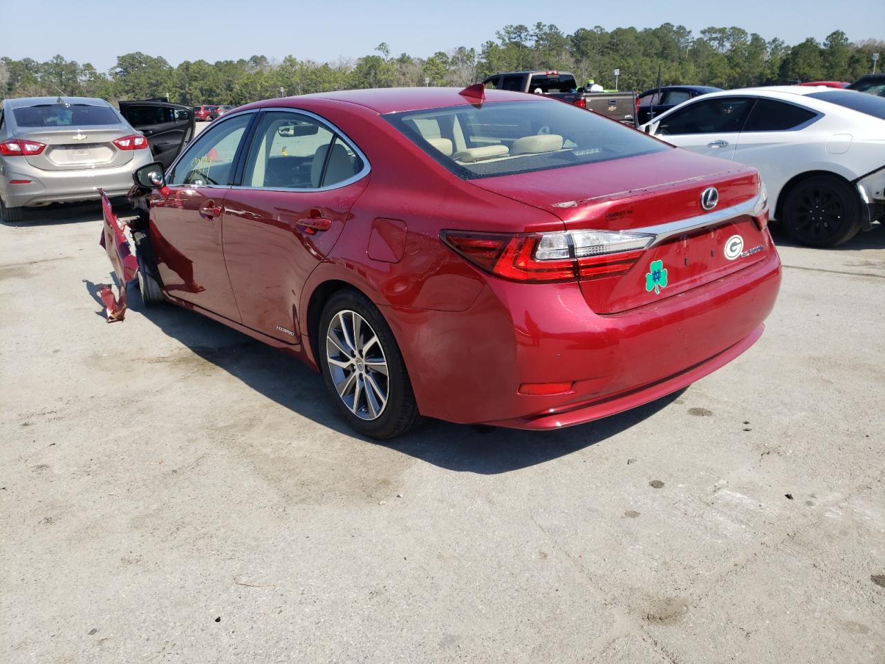 Photo 3 from auction – 2016 LEXUS ES 300H with VIN JTHBW1GG7G2106930
