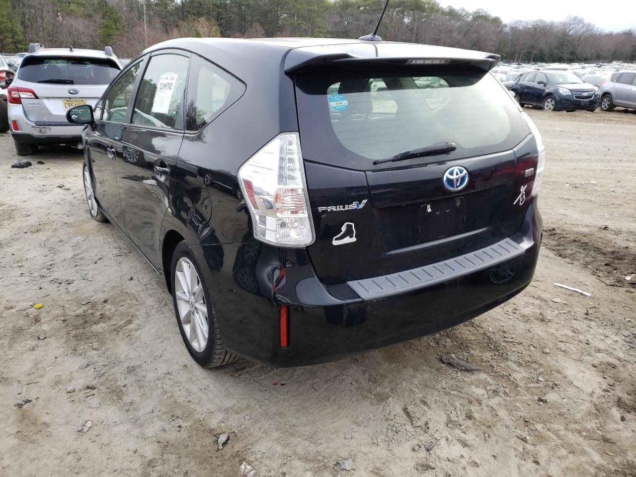Photo 3 from auction – 2012 TOYOTA PRIUS V with VIN JTDZN3EU9C3104589