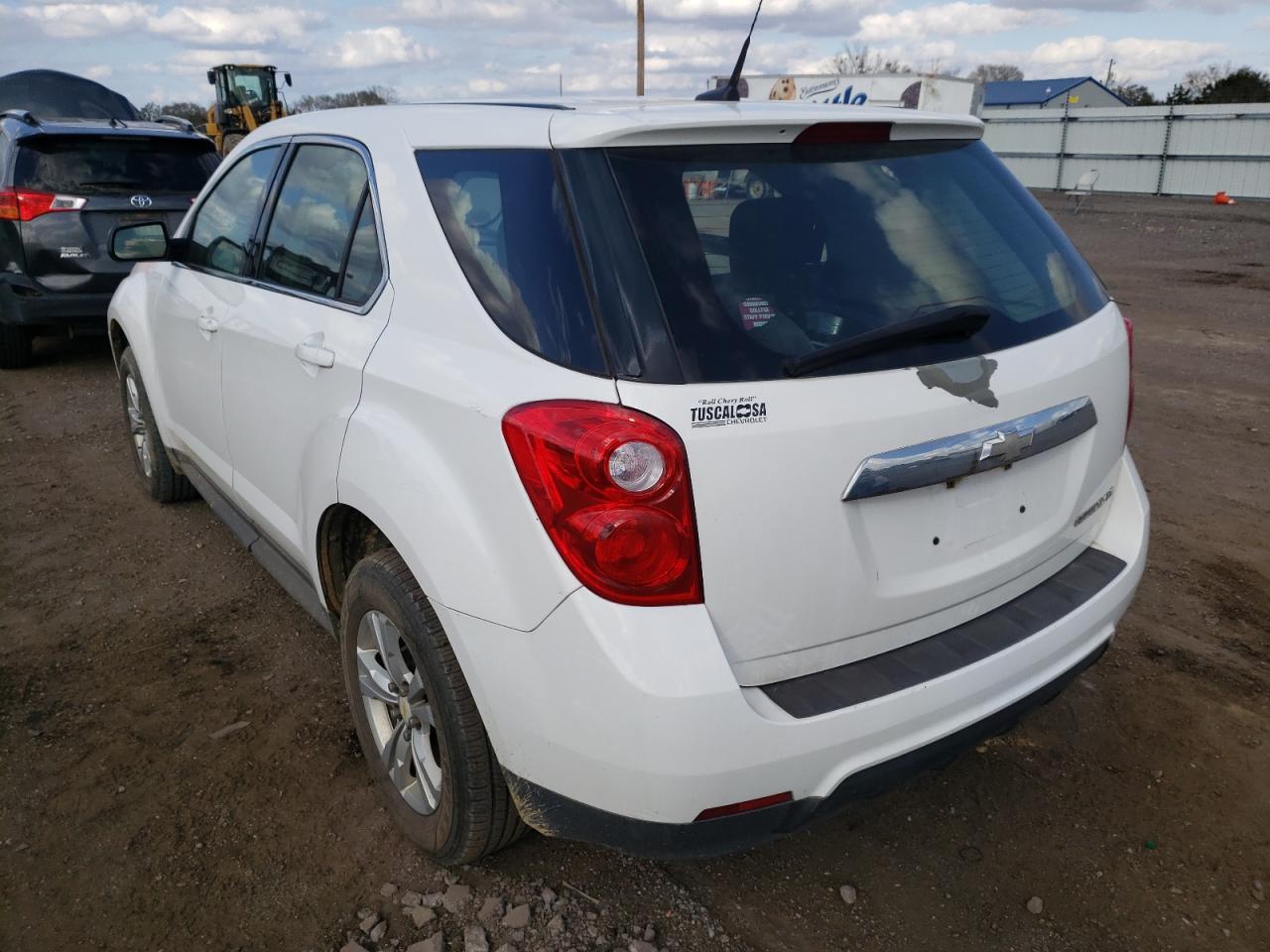 Photo 3 from auction – 2010 CHEVROLET EQUINOX LS with VIN 2CNALBEW3A6363918