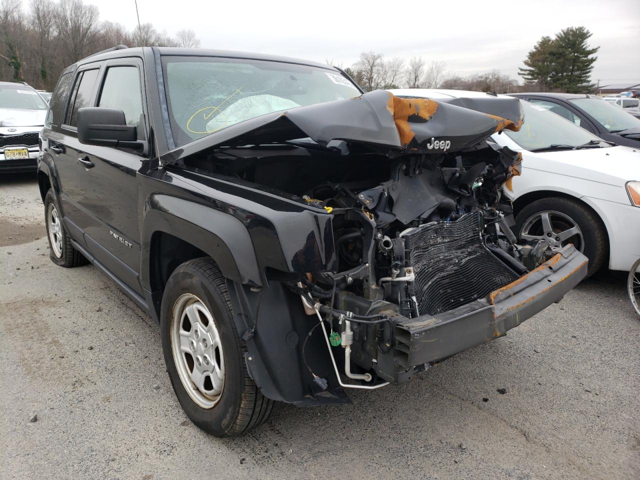 JEEP PATRIOT SP 2016 with VIN 1C4NJPBB8GD602593 - Photo from auction