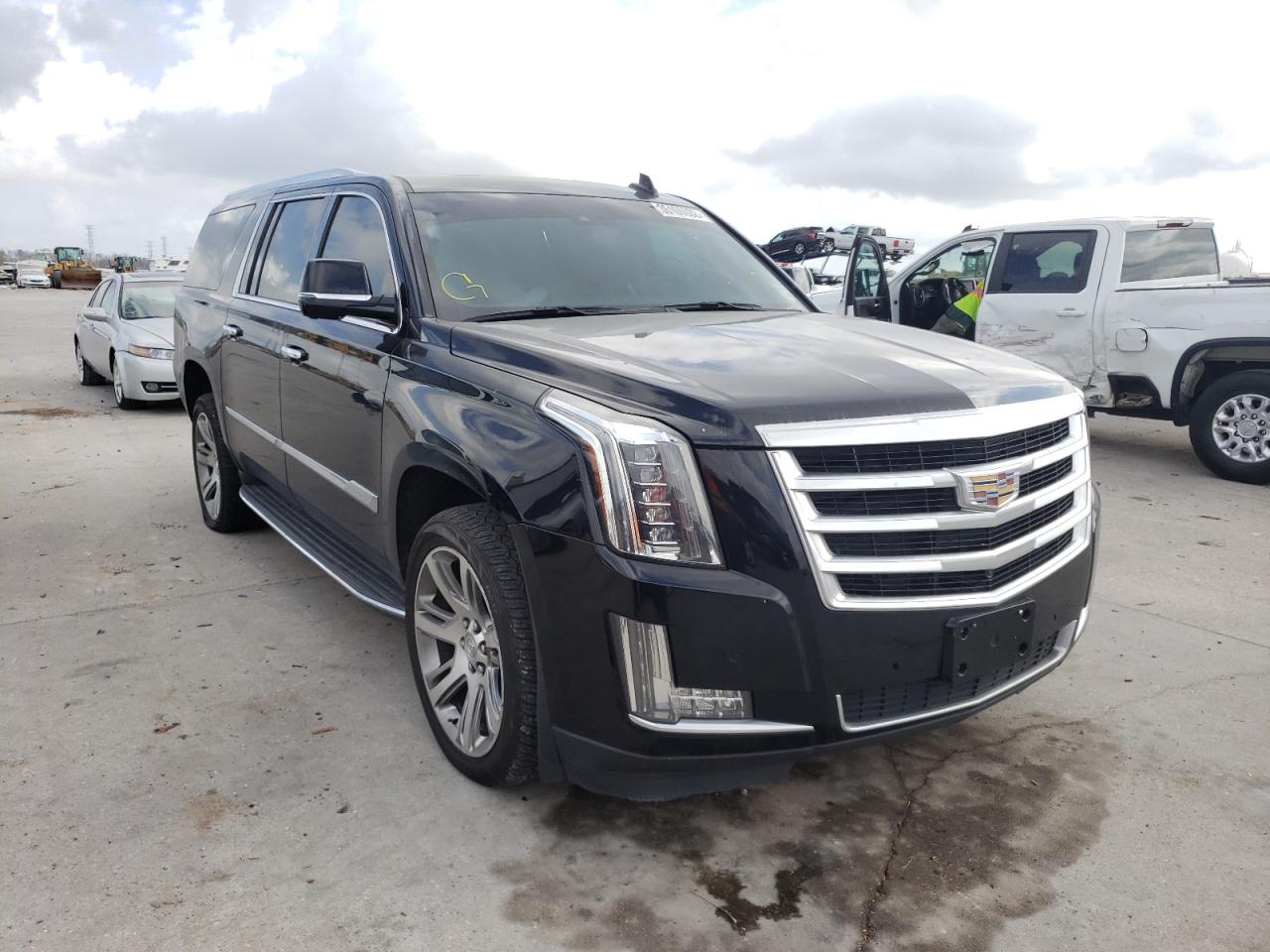 CADILLAC ESCALADE E 2015 with VIN 1GYS4SKJ9FR671678 - Photo from auction