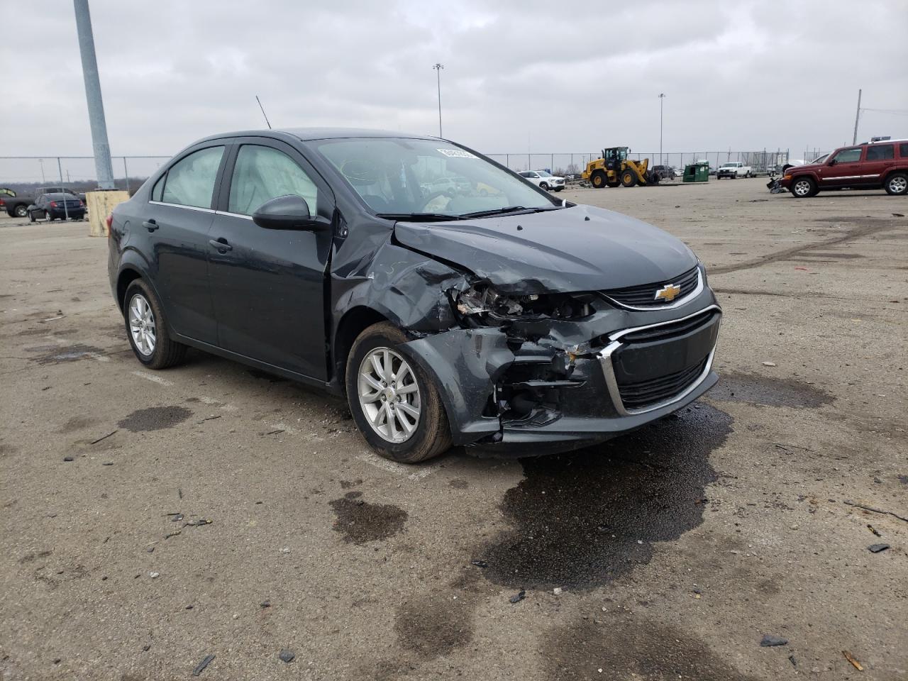 CHEVROLET SONIC LT 2020 with VIN 1G1JD5SB4L4136268 - Photo from auction