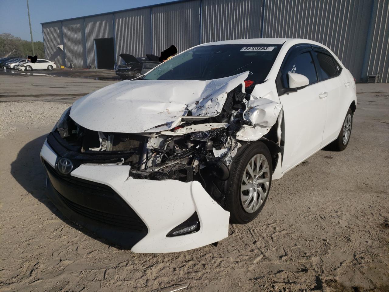 Photo 2 from auction – 2017 TOYOTA COROLLA L with VIN 2T1BURHE8HC866631