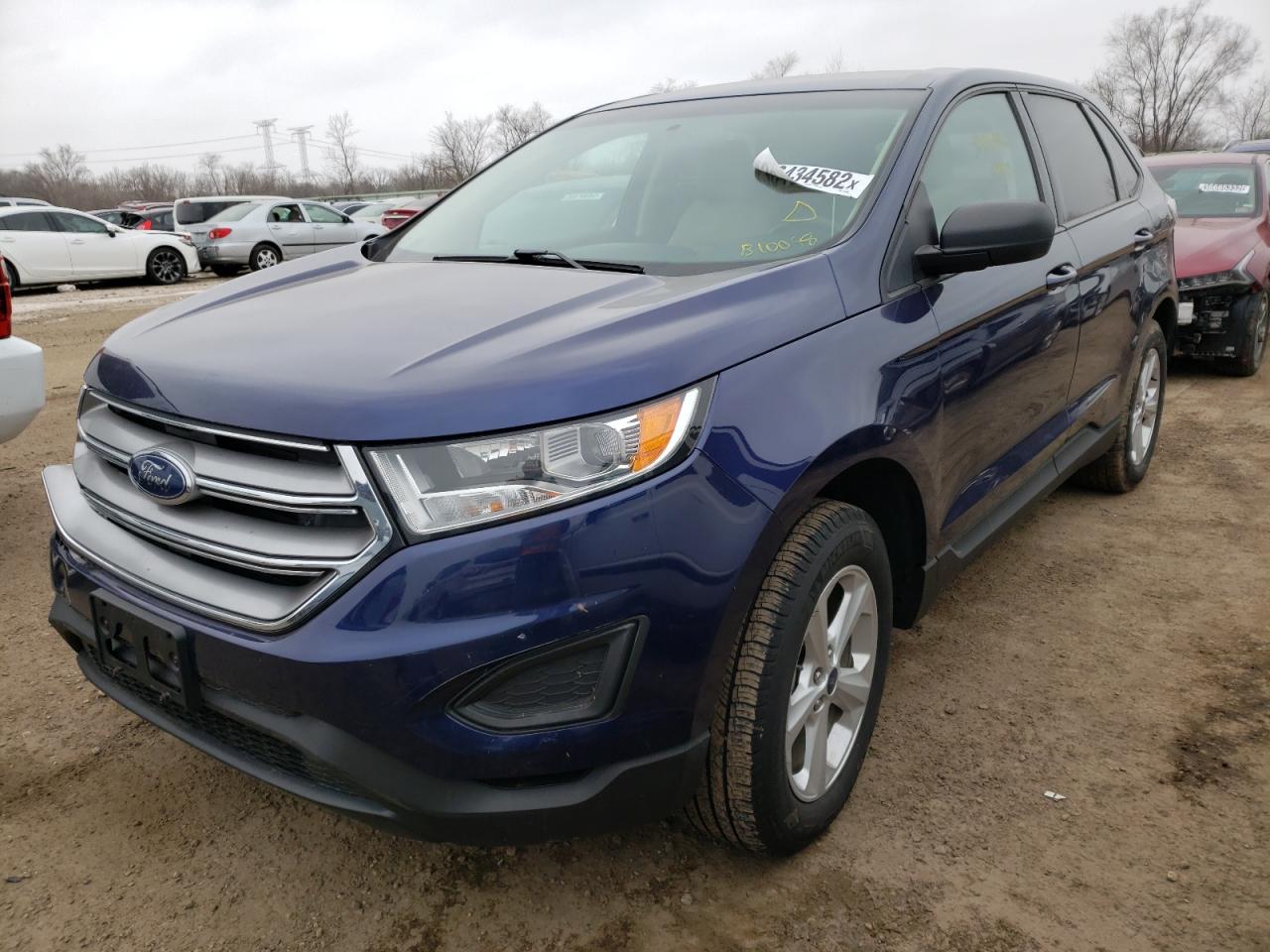 Photo 2 from auction – 2016 FORD EDGE SE with VIN 2FMPK3G95GBB10058