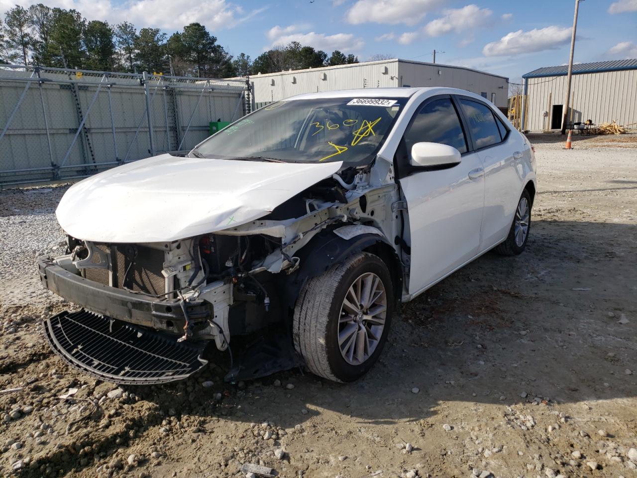 Photo 2 from auction – 2015 TOYOTA COROLLA L with VIN 2T1BURHE3FC473102