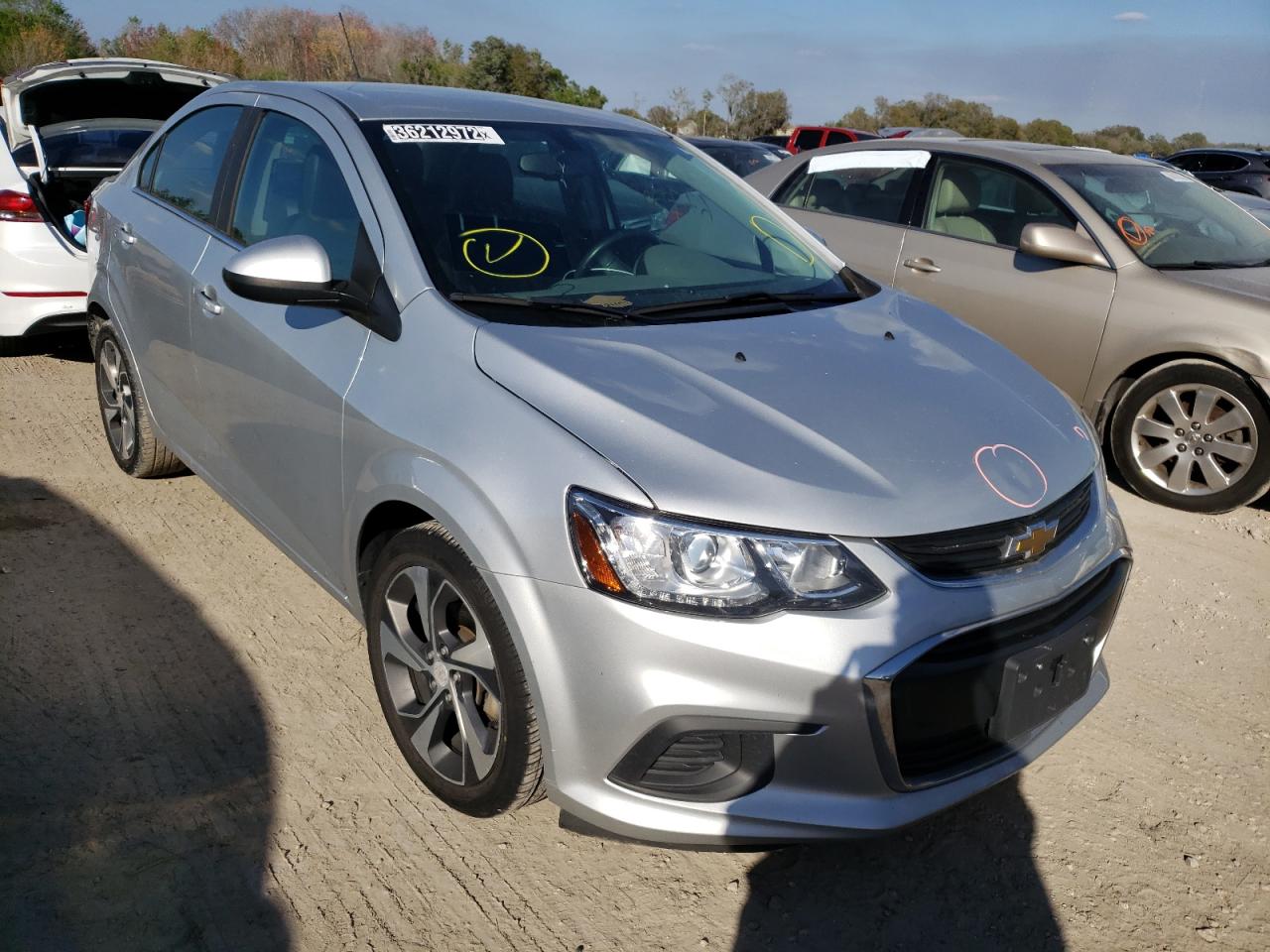 Photo 1 from auction – 2018 CHEVROLET SONIC PREM with VIN 1G1JF5SB7J4136224