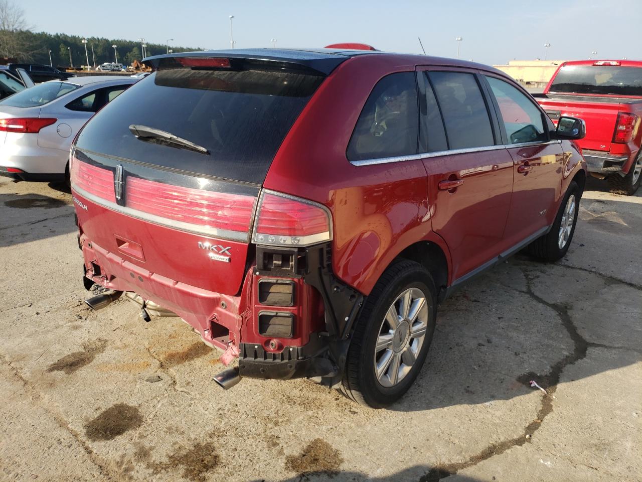 Photo 4 from auction – 2007 LINCOLN MKX with VIN 2LMDU88C97BJ12470