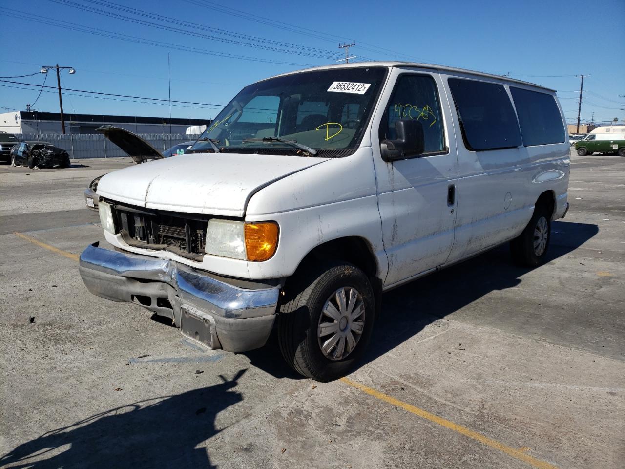Photo 2 from auction – 2007 FORD ECONOLINE with VIN 1FDNE11W67DB14051