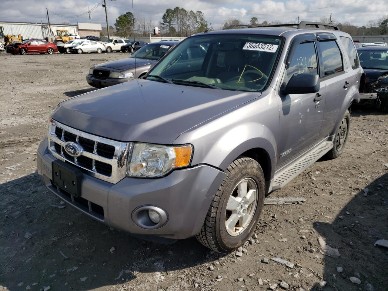 Photo 2 from auction – 2008 FORD ESCAPE XLT with VIN 1FMCU03Z18KE62560