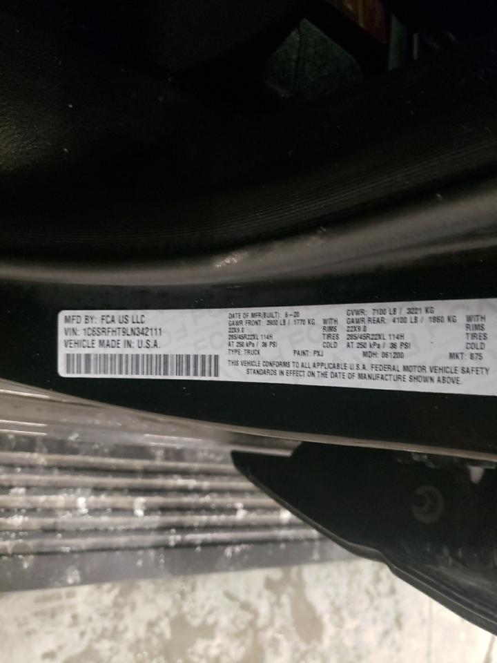 Photo 10 from auction – 2020 RAM 1500 LIMIT with VIN 1C6SRFHT9LN342111