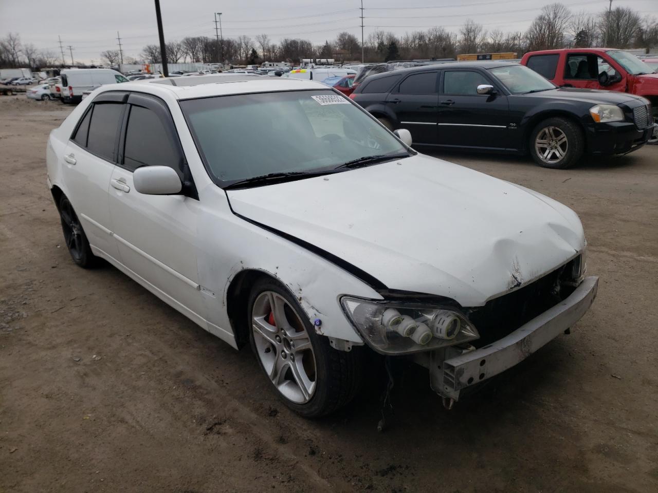 LEXUS IS 300 2005 with VIN JTHBD192150100430 - Photo from auction