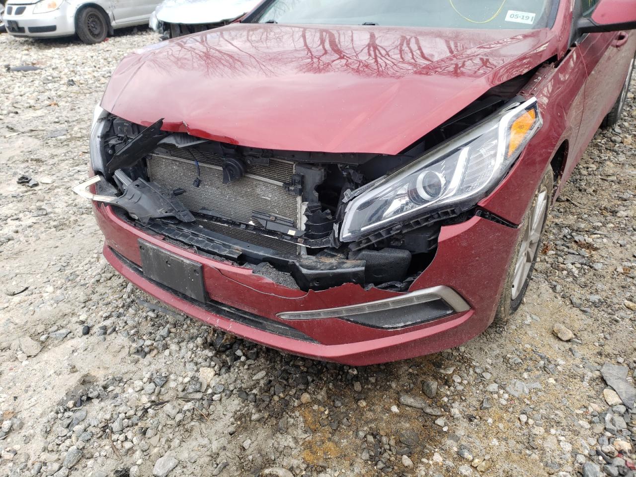 Photo 9 from auction – 2015 HYUNDAI SONATA SE with VIN 5NPE24AF3FH223672