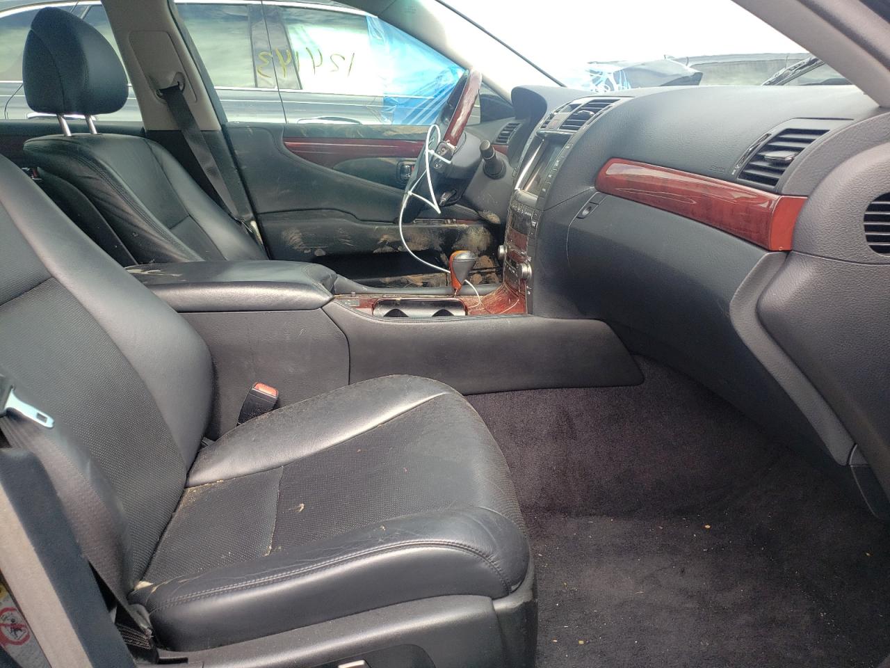 Photo 5 from auction – 2008 LEXUS LS 460 with VIN JTHBL46F985060861