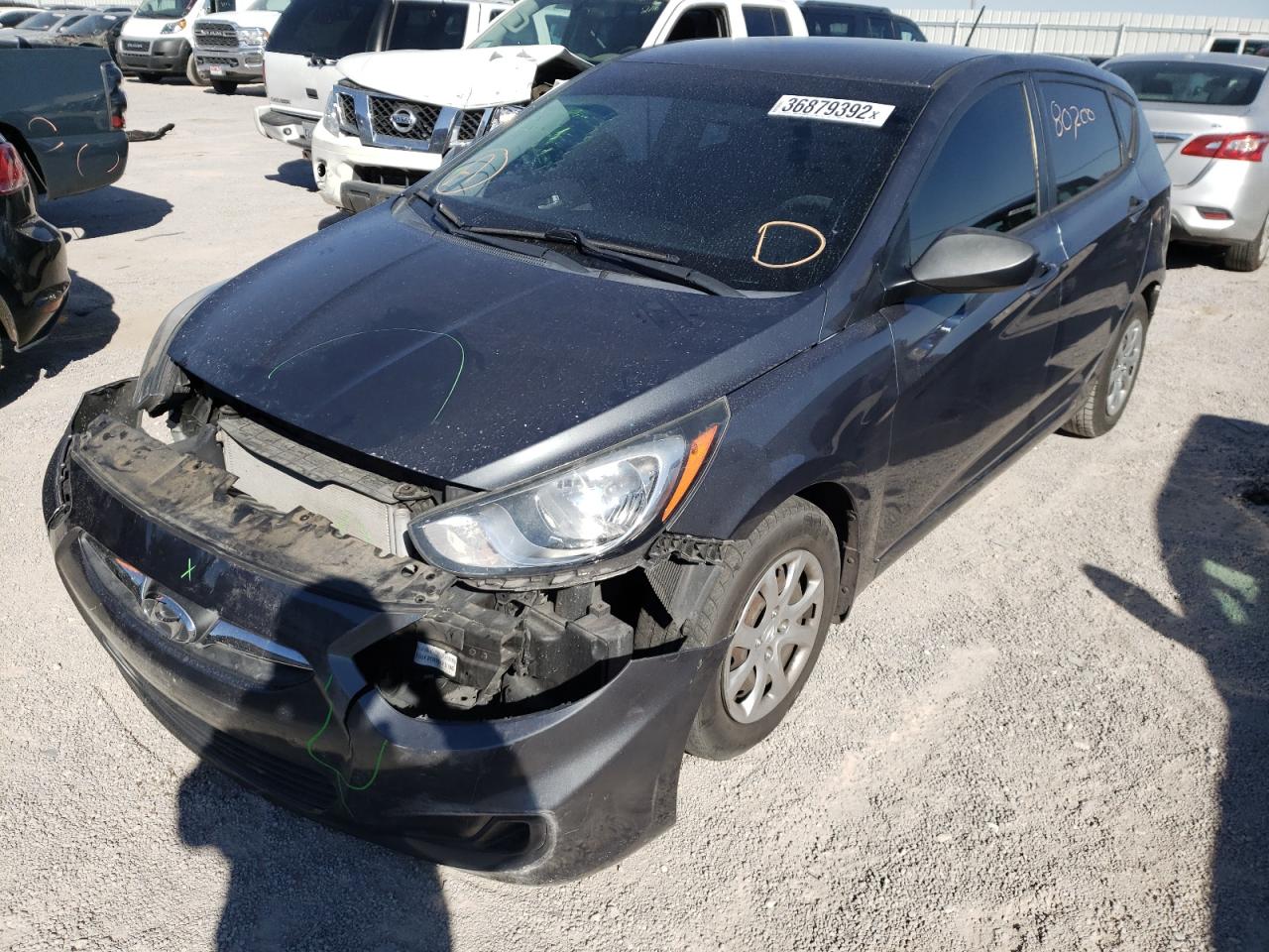 Photo 2 from auction – 2013 HYUNDAI ACCENT with VIN KMHCT5AE0DU097688
